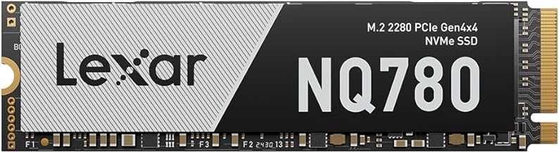 Lexar 1TB NQ780 SSD PCIe Gen4 NVMe M.2 2280 Internal Solid State Drive, Up to 6500/2500 MB/s Read/Write, Compatible with PS5, for Gamers and Creators (LNQ780X001T-RNNNU)