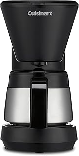Cuisinart 5-Cup Coffeemaker with Stainless Steel Carafe, DCC-5570NAS