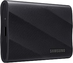 SAMSUNG T9 Portable SSD 4TB, USB 3.2 Gen 2x2 External Solid State Drive, Seq. Read Speeds Up to 2,000MB/s for Gaming, Students and Professionals,MU-PG4T0B/AM, Black (pack of 1)