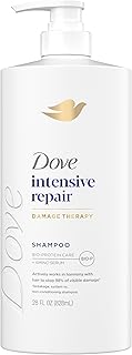 Dove Shampoo Intensive Repair for Damaged Hair with Bio-Protein Care Technology and Amino Serum 28 Fl Oz