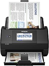 Epson Workforce ES-580W Wireless Color Duplex Desktop Document Scanner for PC and Mac with 100-sheet Auto Document Feeder (ADF) and Intuitive 4.3" Touchscreen